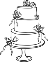 TORT W OGRODZIE